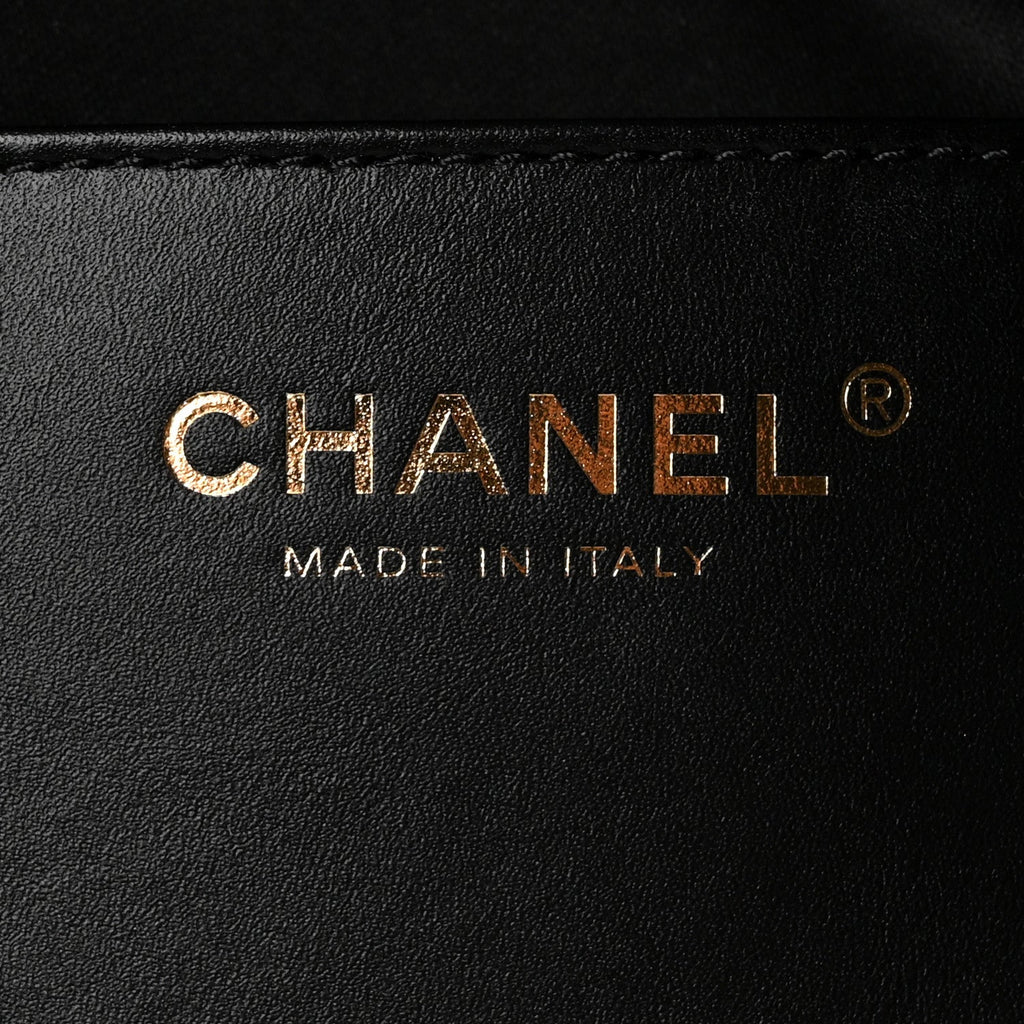 Caviar Quilted Small Chanel 25 Handbag Black