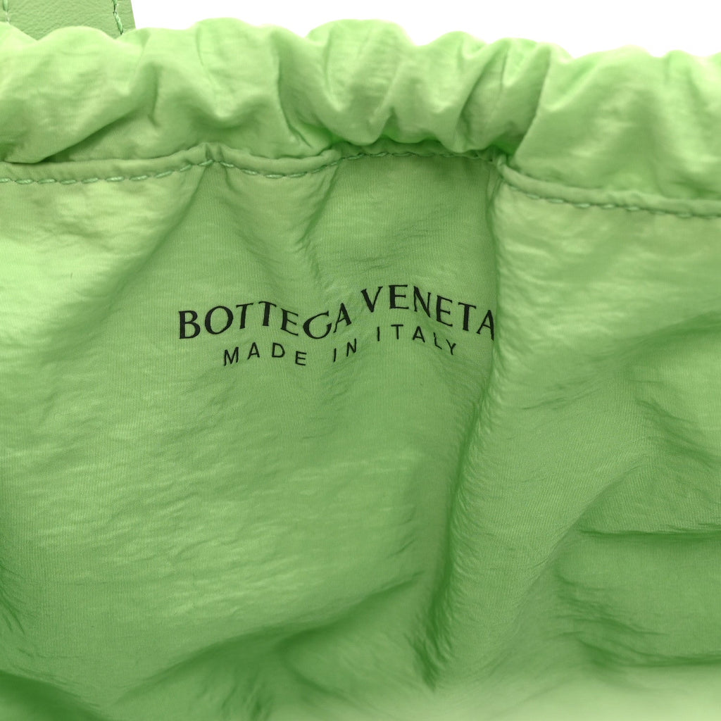 French Calfskin Small Shell Pistachio