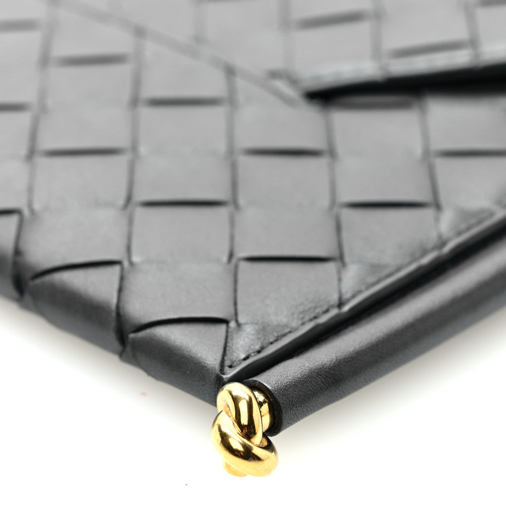 Calfskin Intrecciato Solstice Phone Pouch Nocturnal