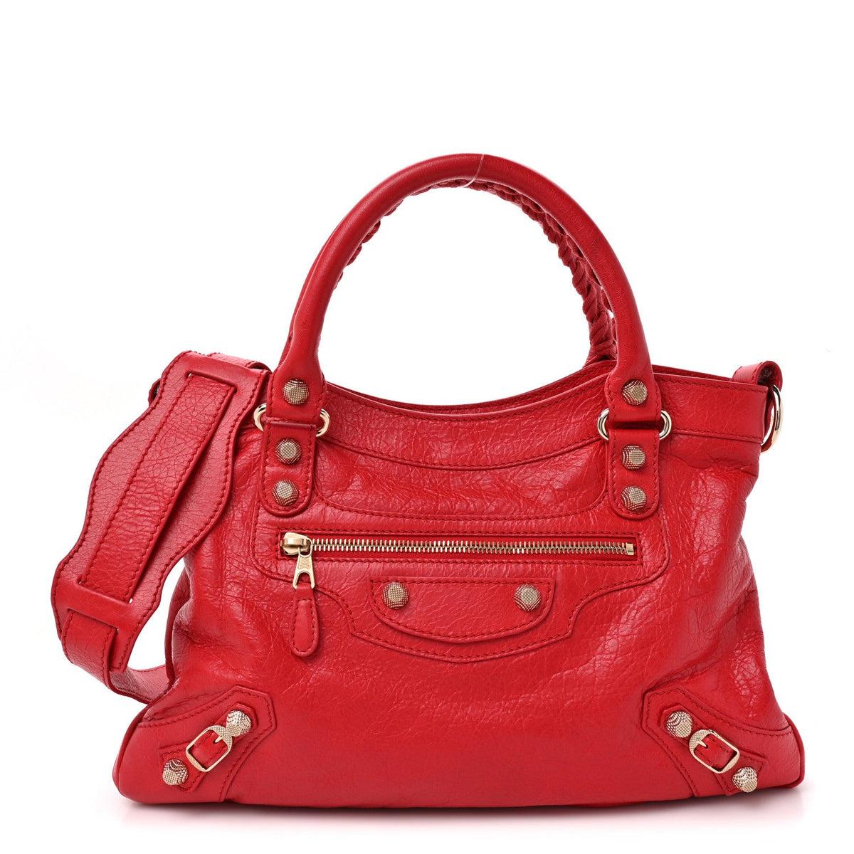 Agneau Giant 12 Gold Hardware Town Rouge Cardinal