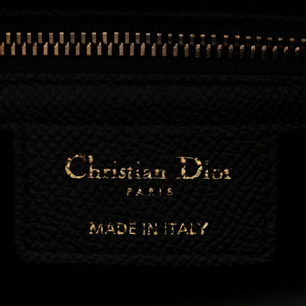 Grained Calfskin Saddle Bag With Strap Black