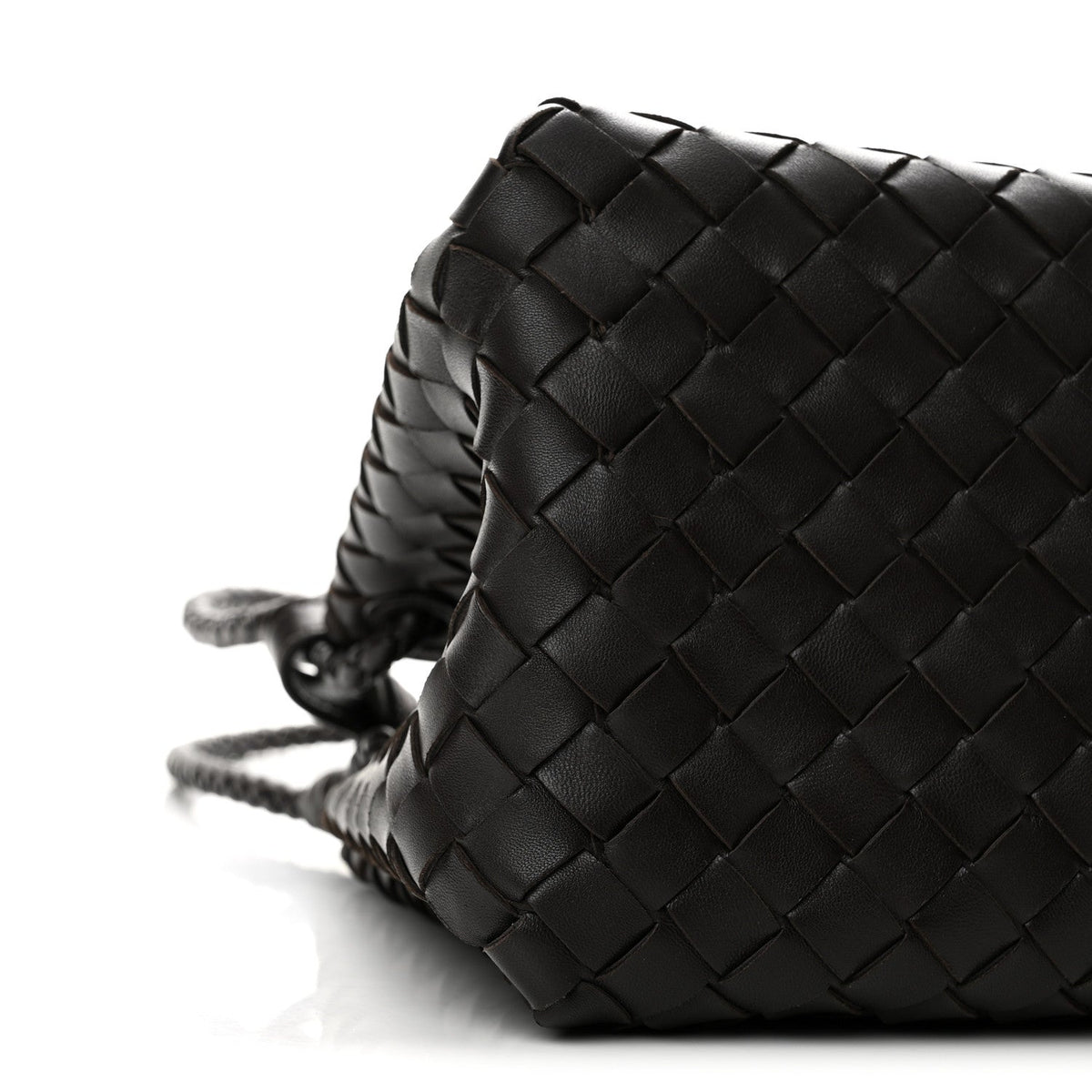 Nappa Intrecciato Medium Parachute Shoulder Bag Fondant