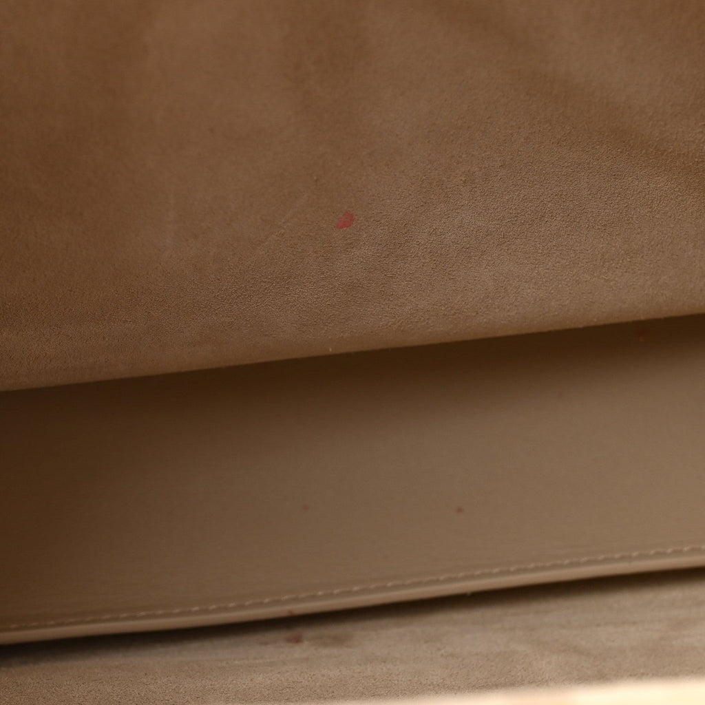 Silky Calfskin Medium Ciao Ciao Ecru