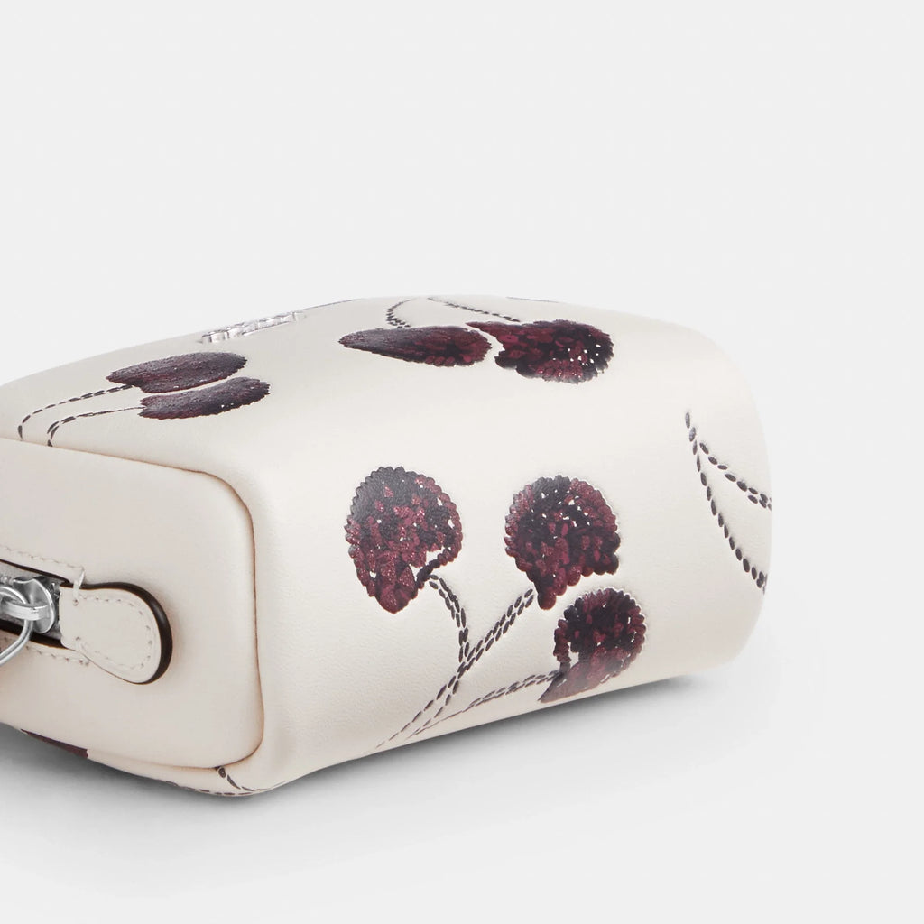 Coach Outlet Pouch Wristlet With Cherry Print