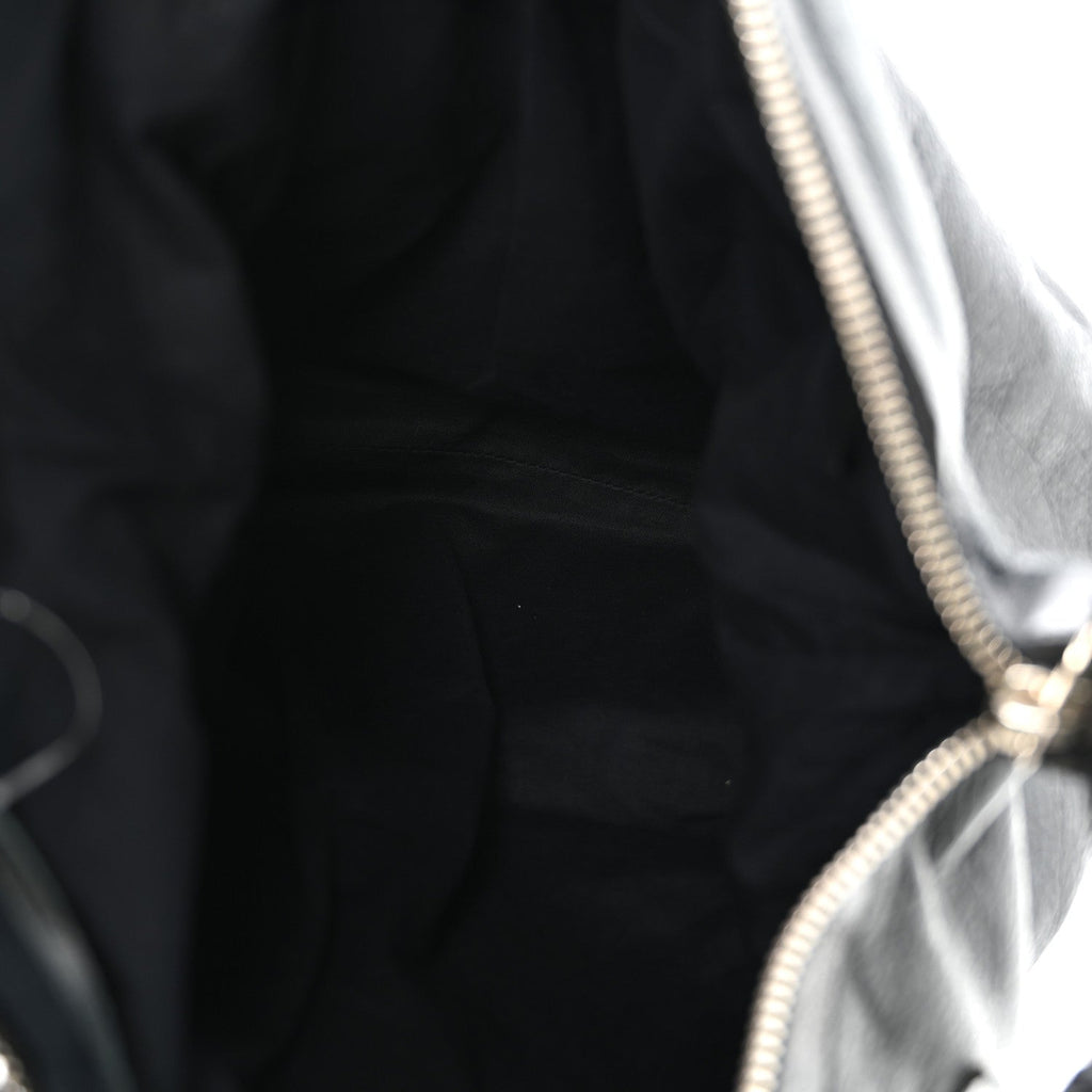 Chevre Giant 21 Silver Hardware Day Hobo Black