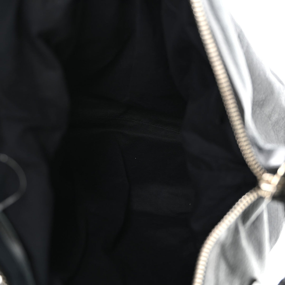 Chevre Giant 21 Silver Hardware Day Hobo Black