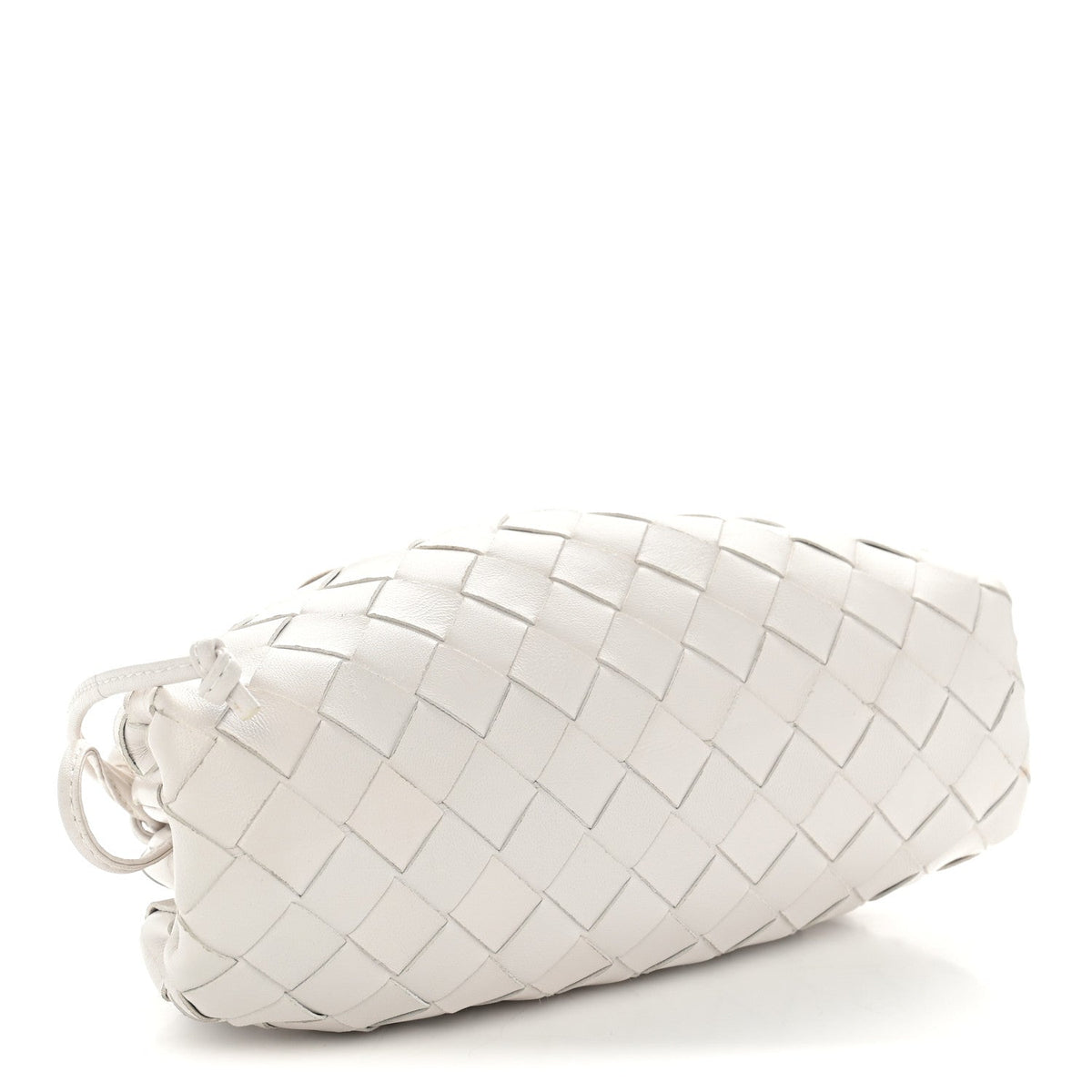 Nappa Intrecciato The Mini Pouch Chalk