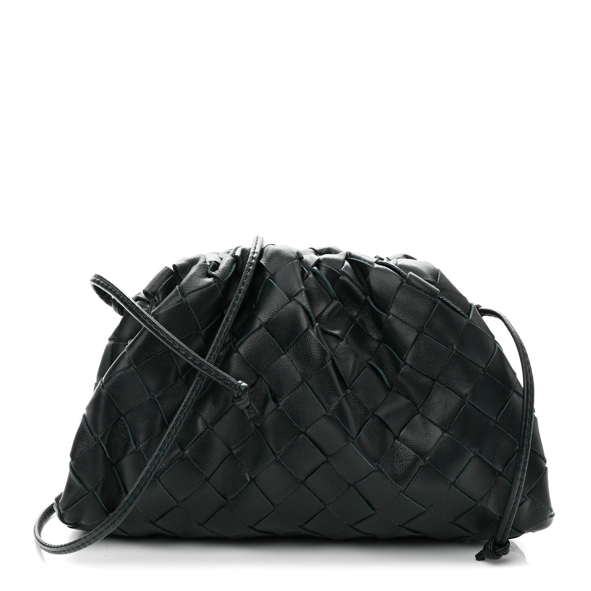 Nappa Intrecciato The Mini Pouch Raintree