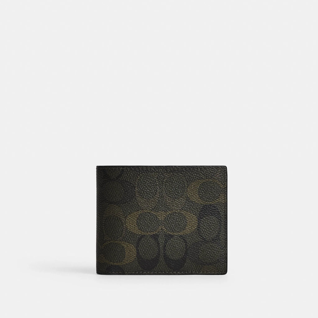 Coach Outlet 3-In-1 Wallet In Signature Camo Print