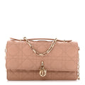 Lambskin Cannage Mini My Dior Bag Rose Des Vents
