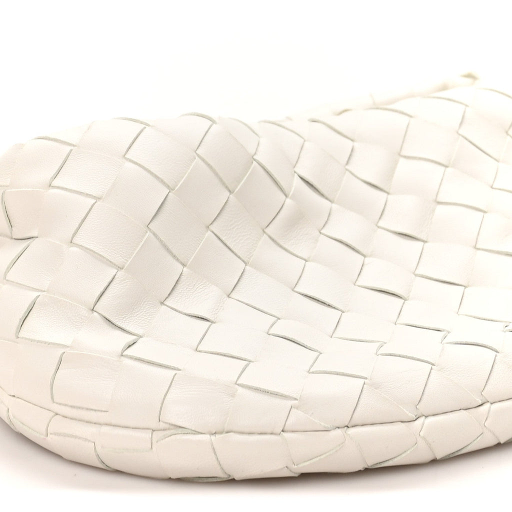 Nappa Intrecciato Mini Heart Jodie White White