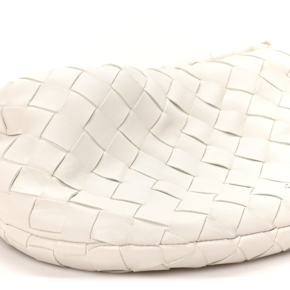 Nappa Intrecciato Mini Heart Jodie White White