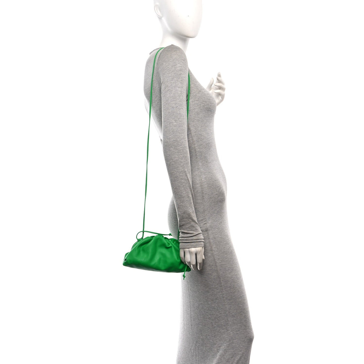 Butter Calfskin The Mini Pouch Parakeet