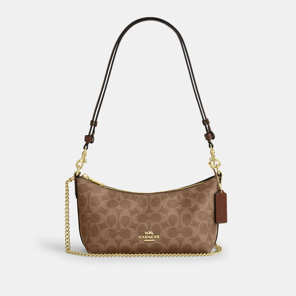 Coach Outlet Caitlin Shoulder Bag In Signature Canvas