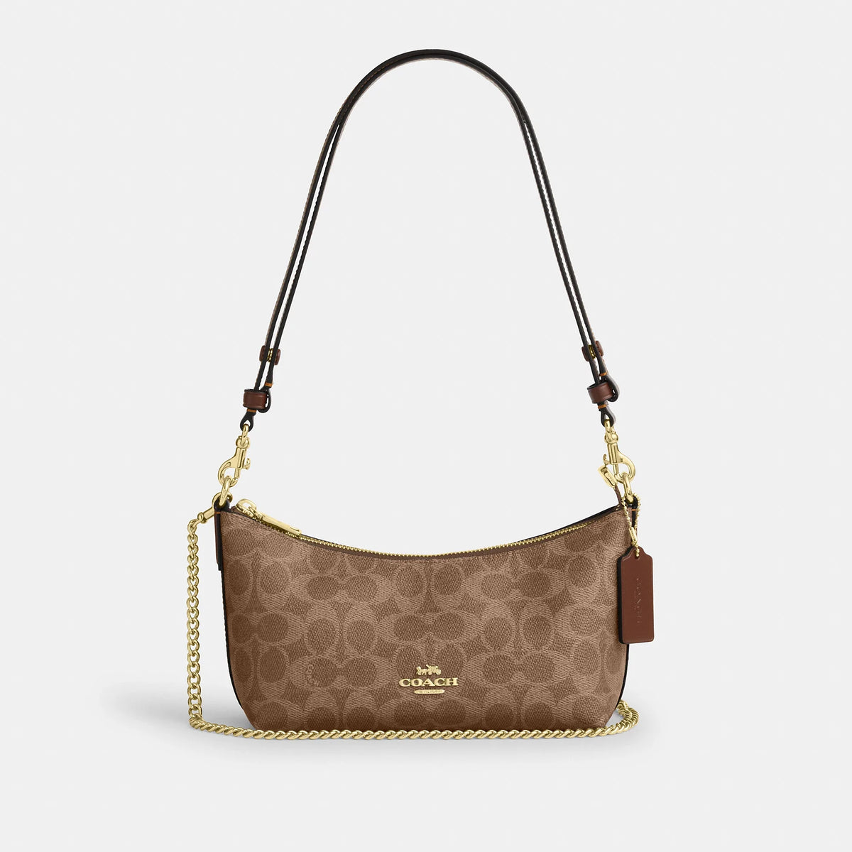 Coach Outlet Caitlin Shoulder Bag In Signature Canvas
