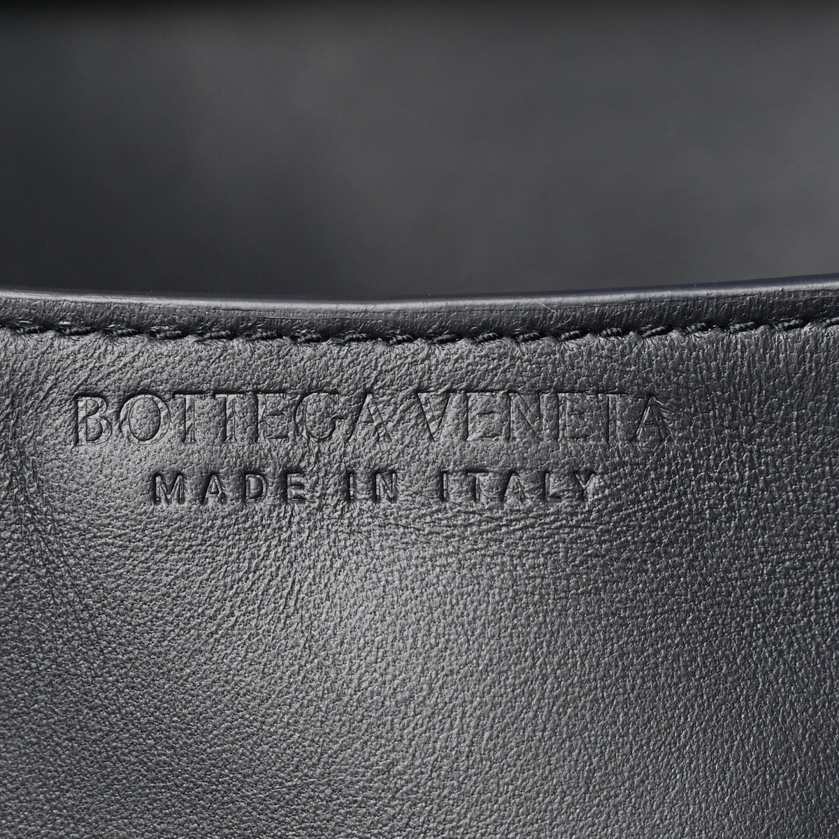 Nappa Intrecciato Knot Lock Top Handle Crossbody Bag Midnight