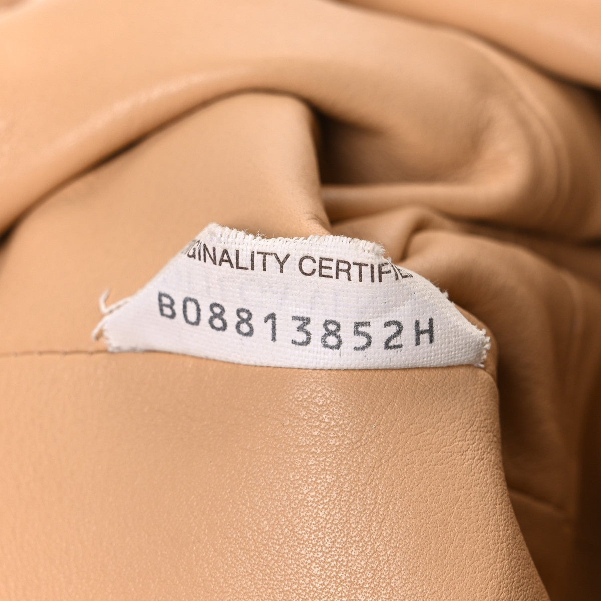 Butter Calfskin The Mini Pouch Almond