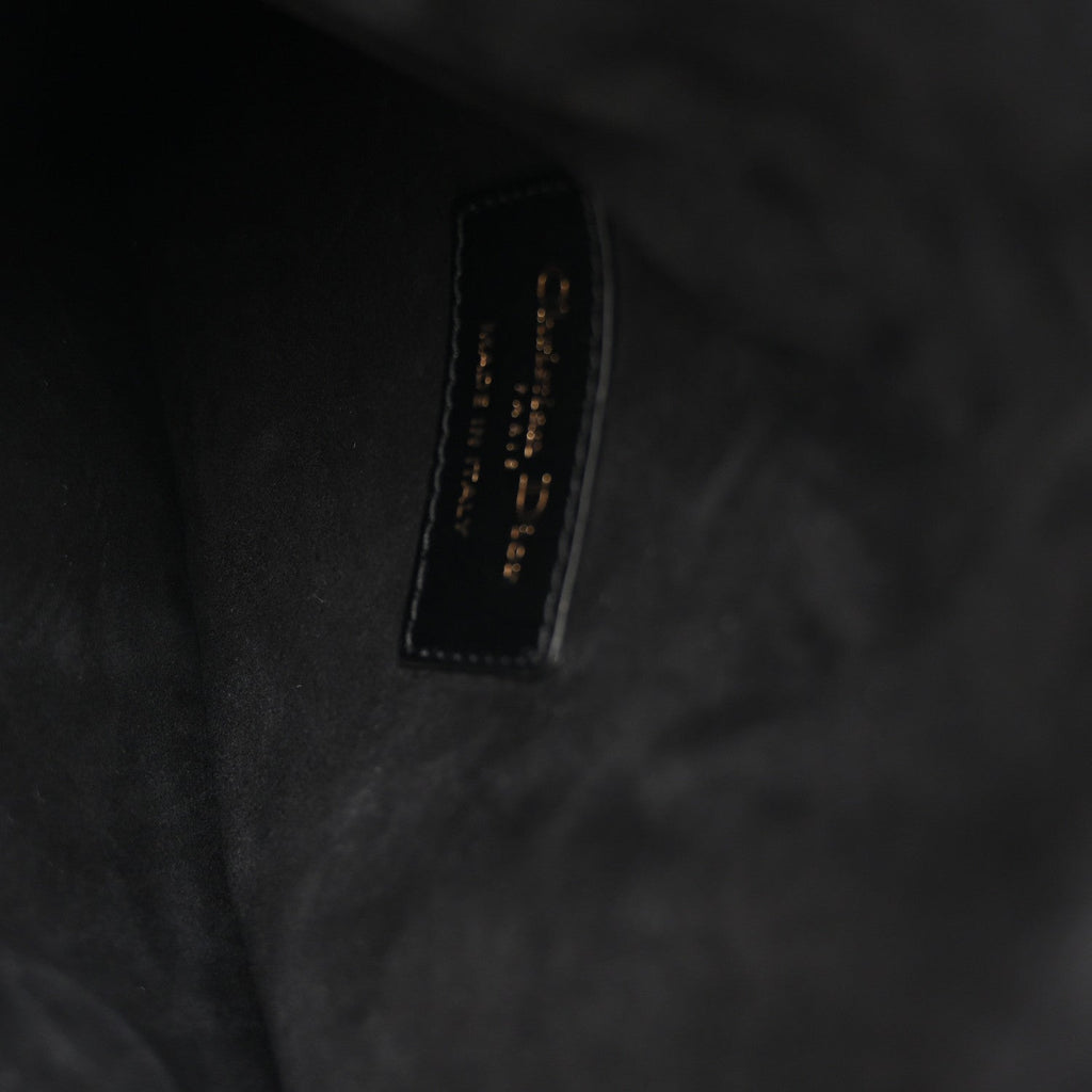 Calfskin Saddle Belt Bag Black