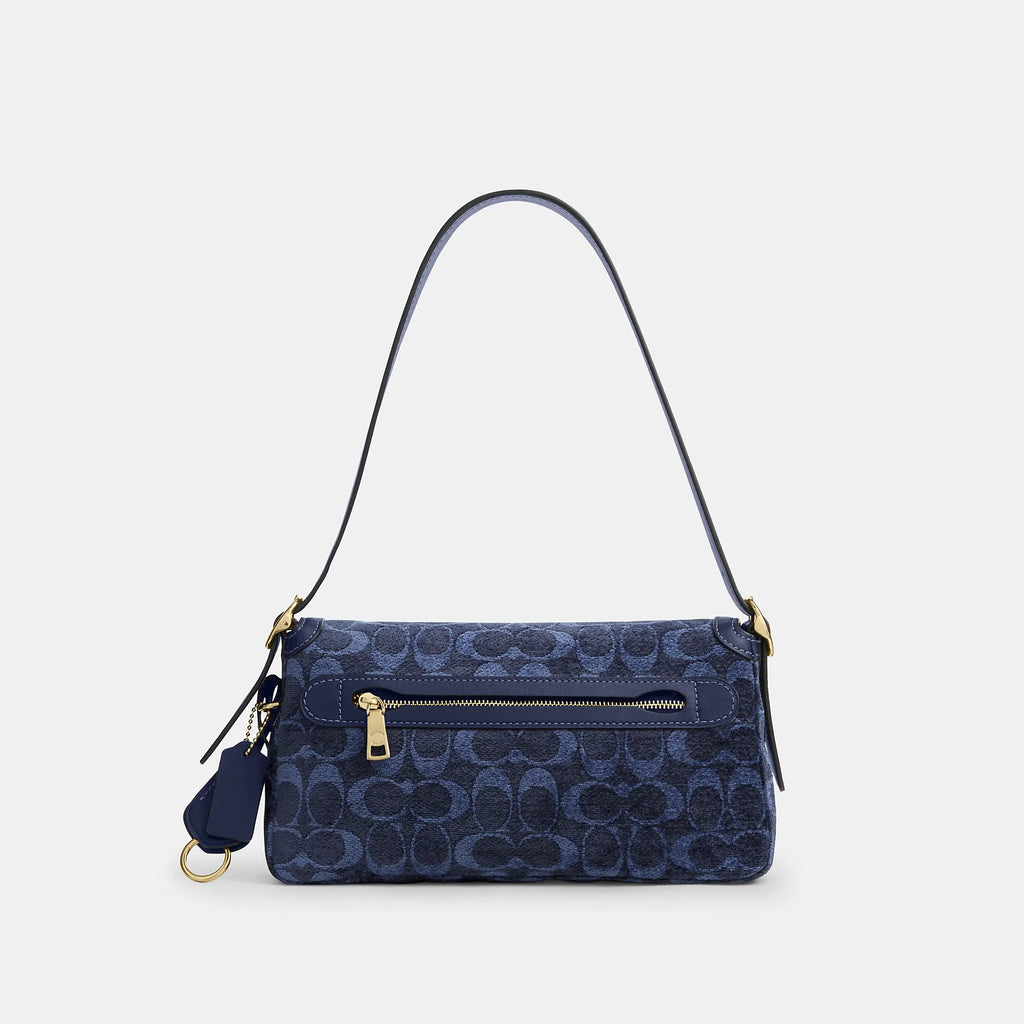 Coach Outlet Etta Small Flap Shoulder Bag In Signature Chenille
