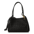Nappa Intrecciato Medium Parachute Shoulder Bag Fondant