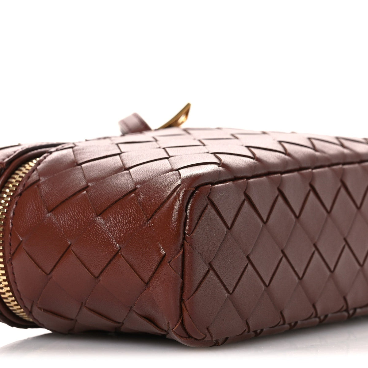 Nappa Intrecciato Bang Bang Vanity Case Sapele