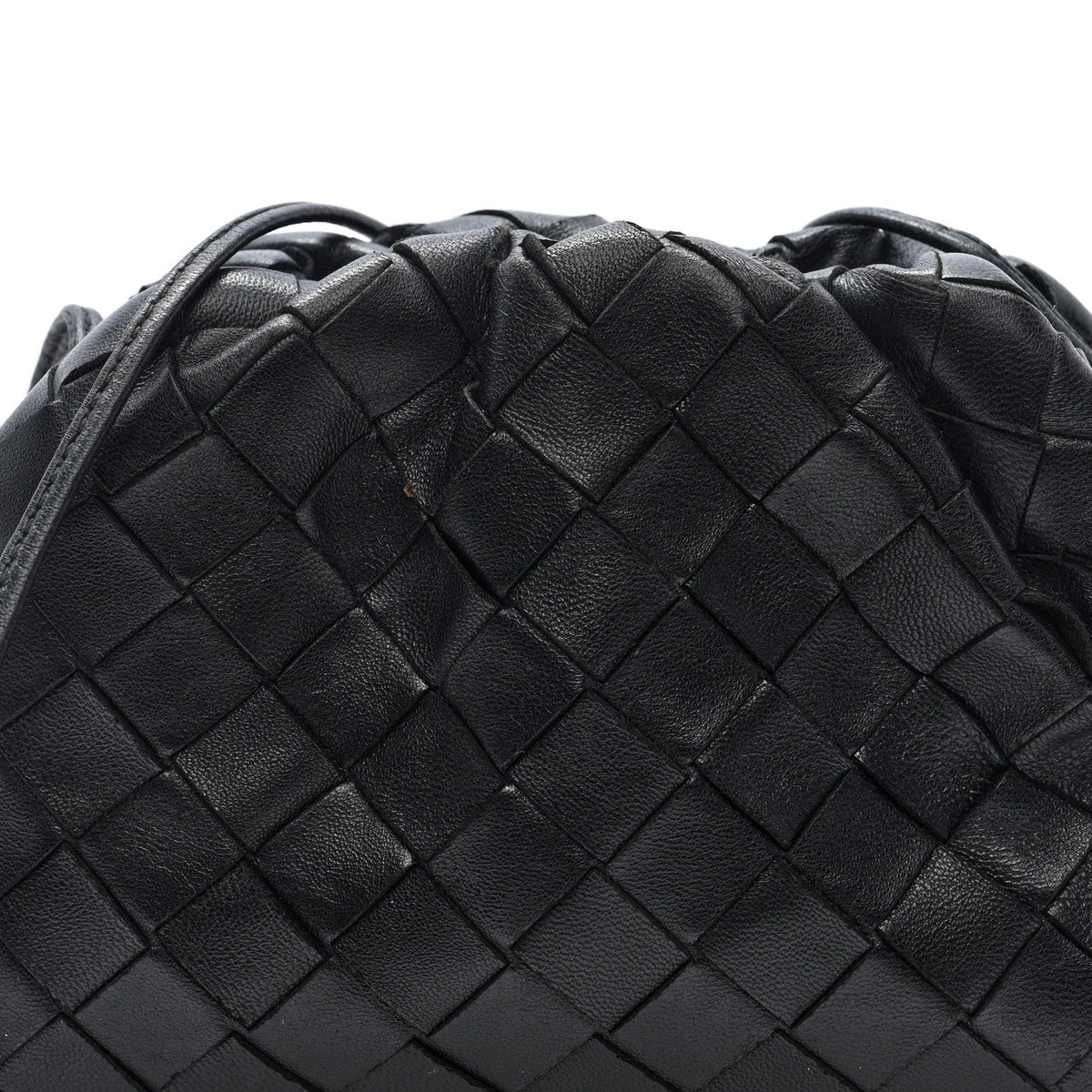Nappa Intrecciato The Mini Pouch Black