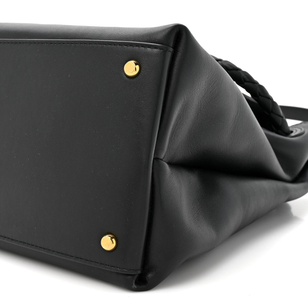 Calfskin Medium Andiamo Messenger Bag Black