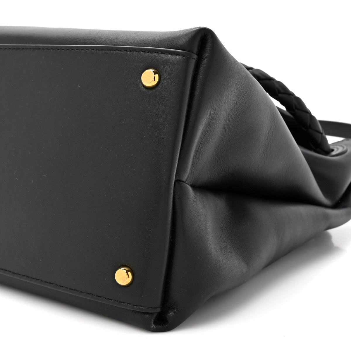 Calfskin Medium Andiamo Messenger Bag Black
