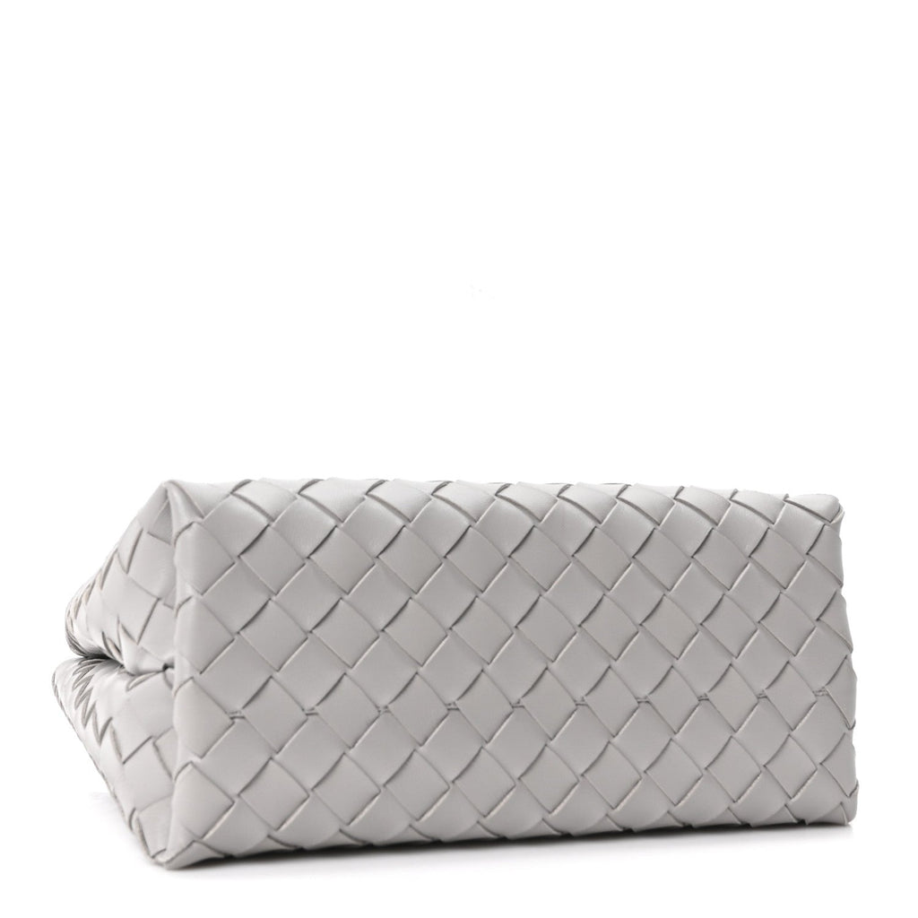 Nappa Intrecciato Small Andiamo Shoulder Bag Sterling