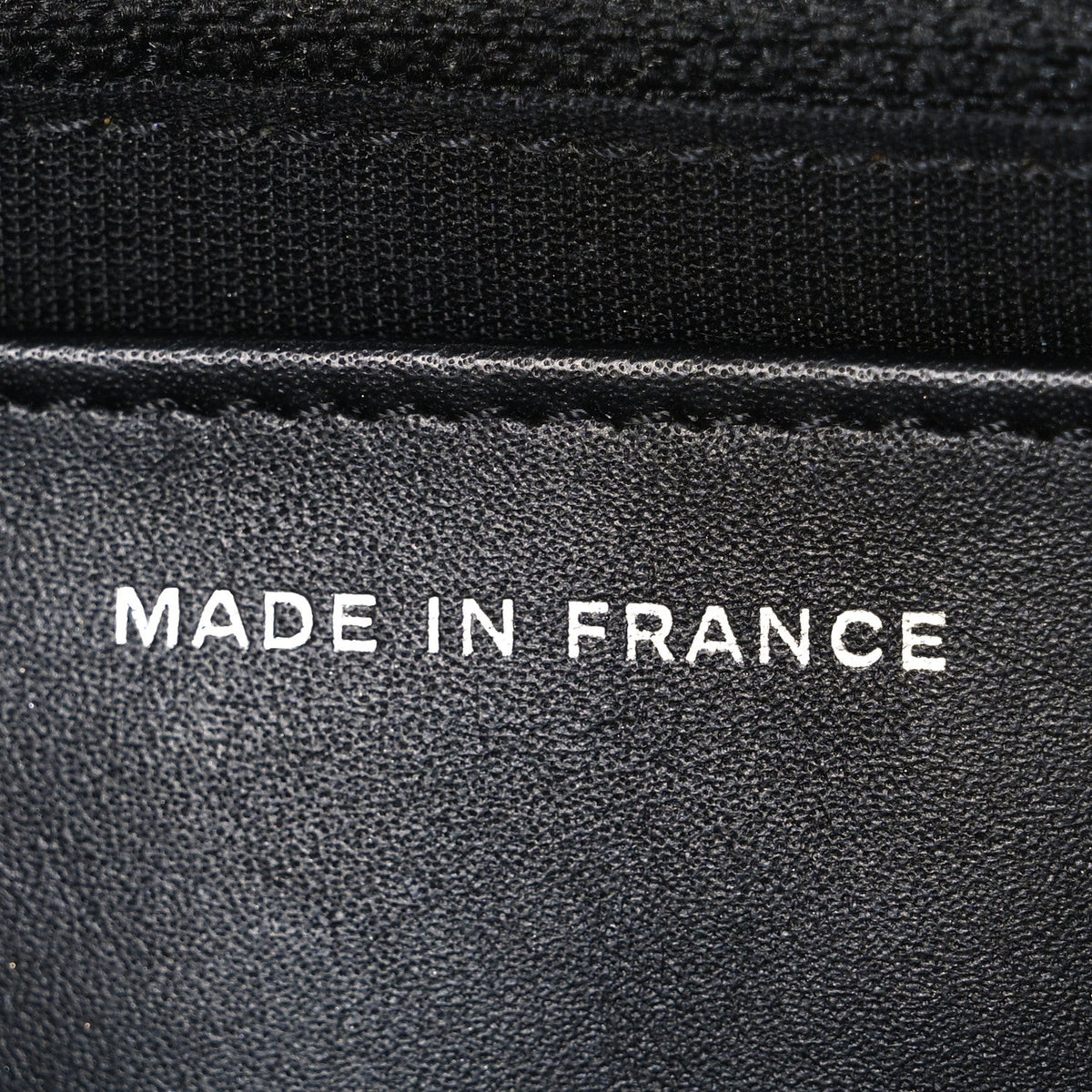 Caviar Half Moon Wallet On Chain WOC Black