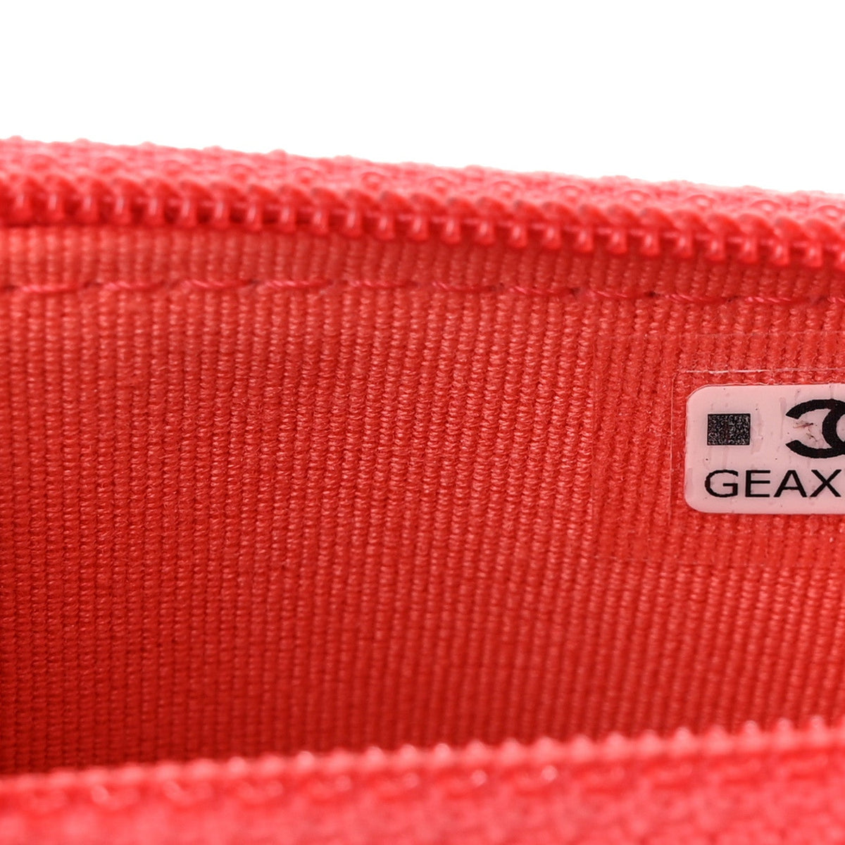 Lambskin Quilted Chanel 19 Flap Phone Holder With Chain Coral